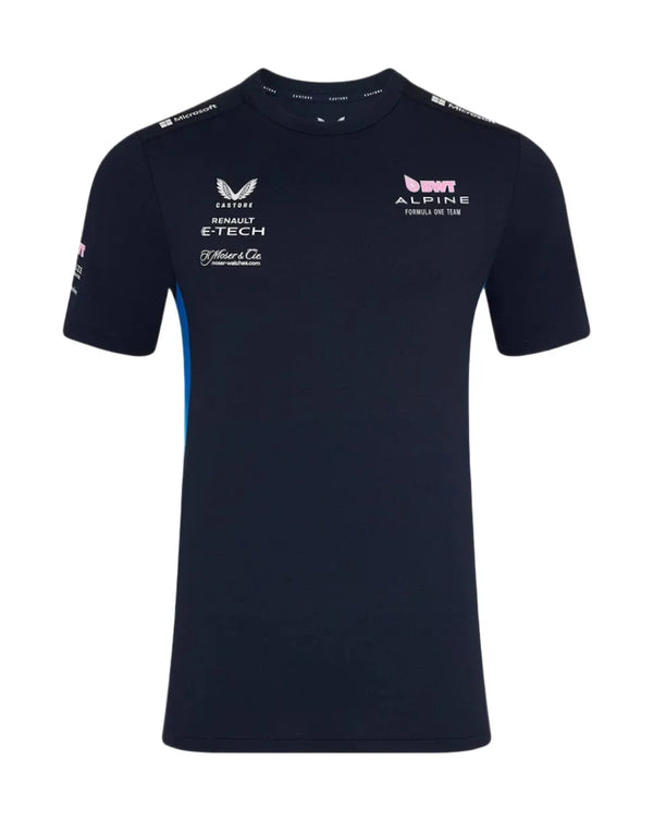Polera Oficial Alpine F1 Team Set Up Tee - Blue