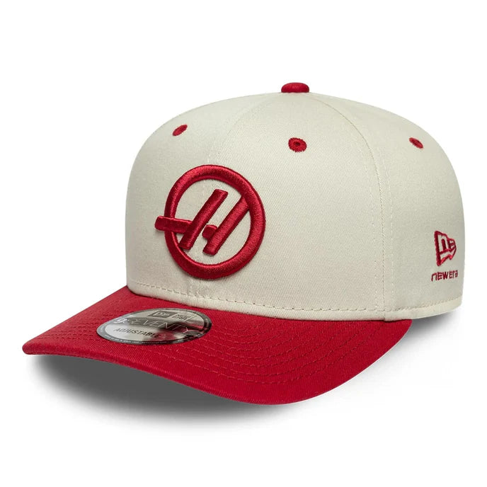 Haas F1 Team Wordmark New Era 9SEVENTY - Stone Edition