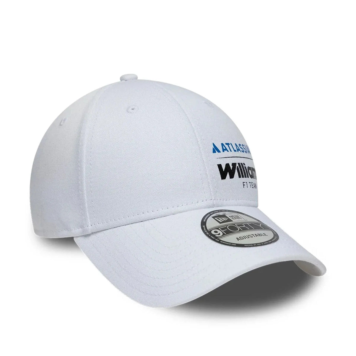 Gorra Atlassian Williams F1 Team Essentials 9FORTY Strapback Blanca