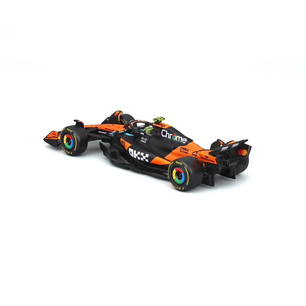 Auto Escala Burago F1 Mclaren MCL39 2025 #4 Lando Norris Caja Acrílica Burago 1:43