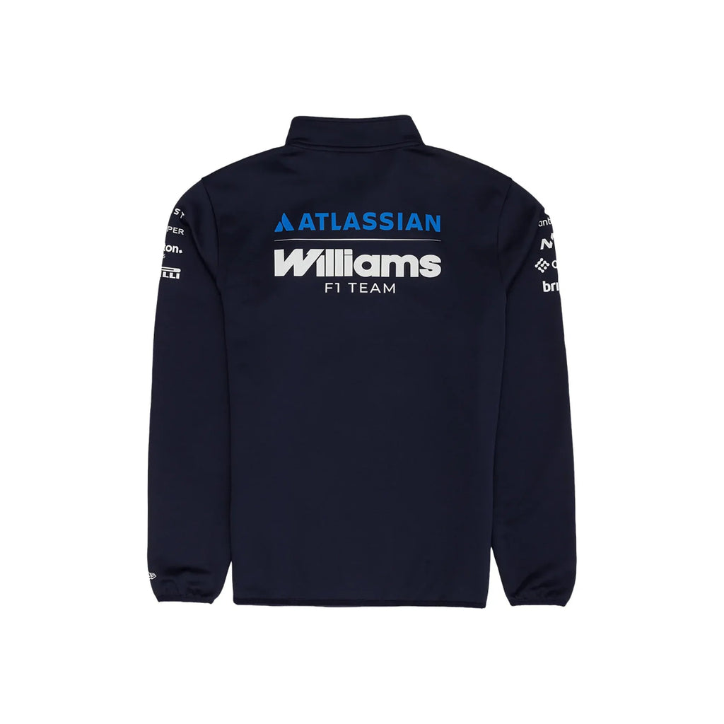 Zip 1/4 NewEra Williams F1 MID LAYER NSN NAVY