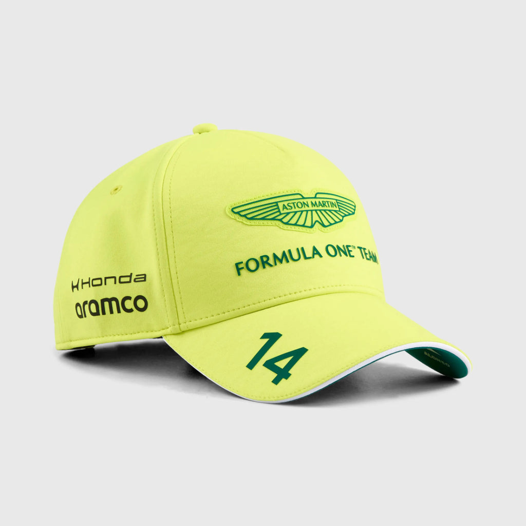 PREVENTA Gorra AMF1 Aston Martin Fernando Alonso #14 BB Cap color LIMA Temporada 2026