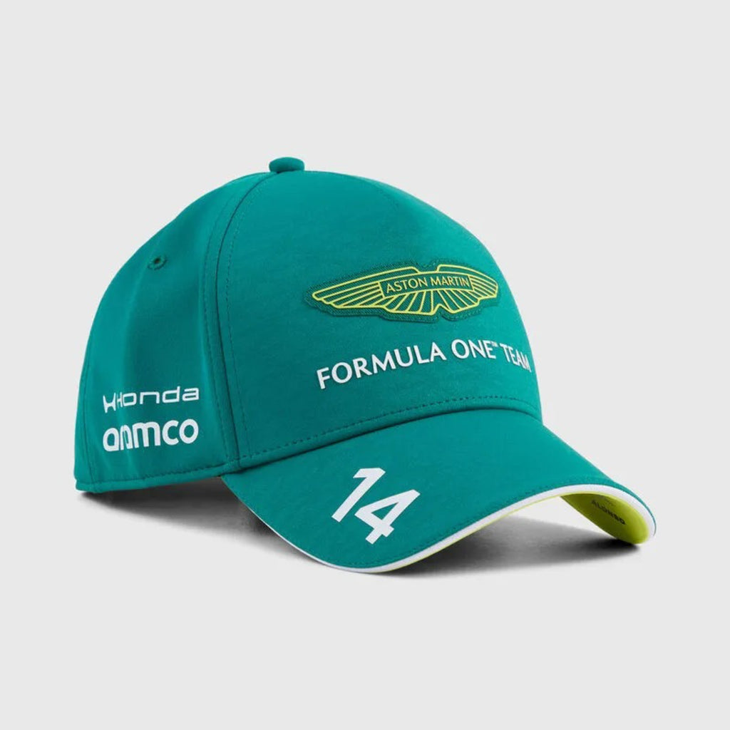 ASTON MARTIN MENS Fernando Alonso #14 BB Cap GREEN Temporada 2026