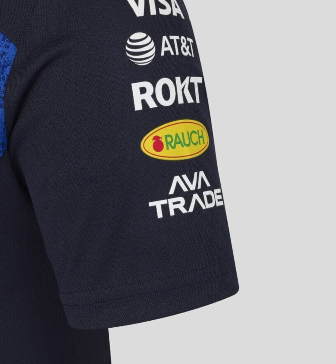 PREVENTA Camiseta Red Bull Racing Mujer Navy Cuello Redondo Temporada 2026