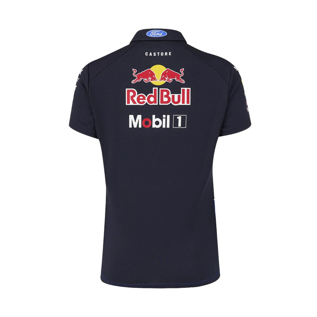 PREVENTA Camiseta Red Bull Racing Mujer Navy Cuello Polo Temporada 2026