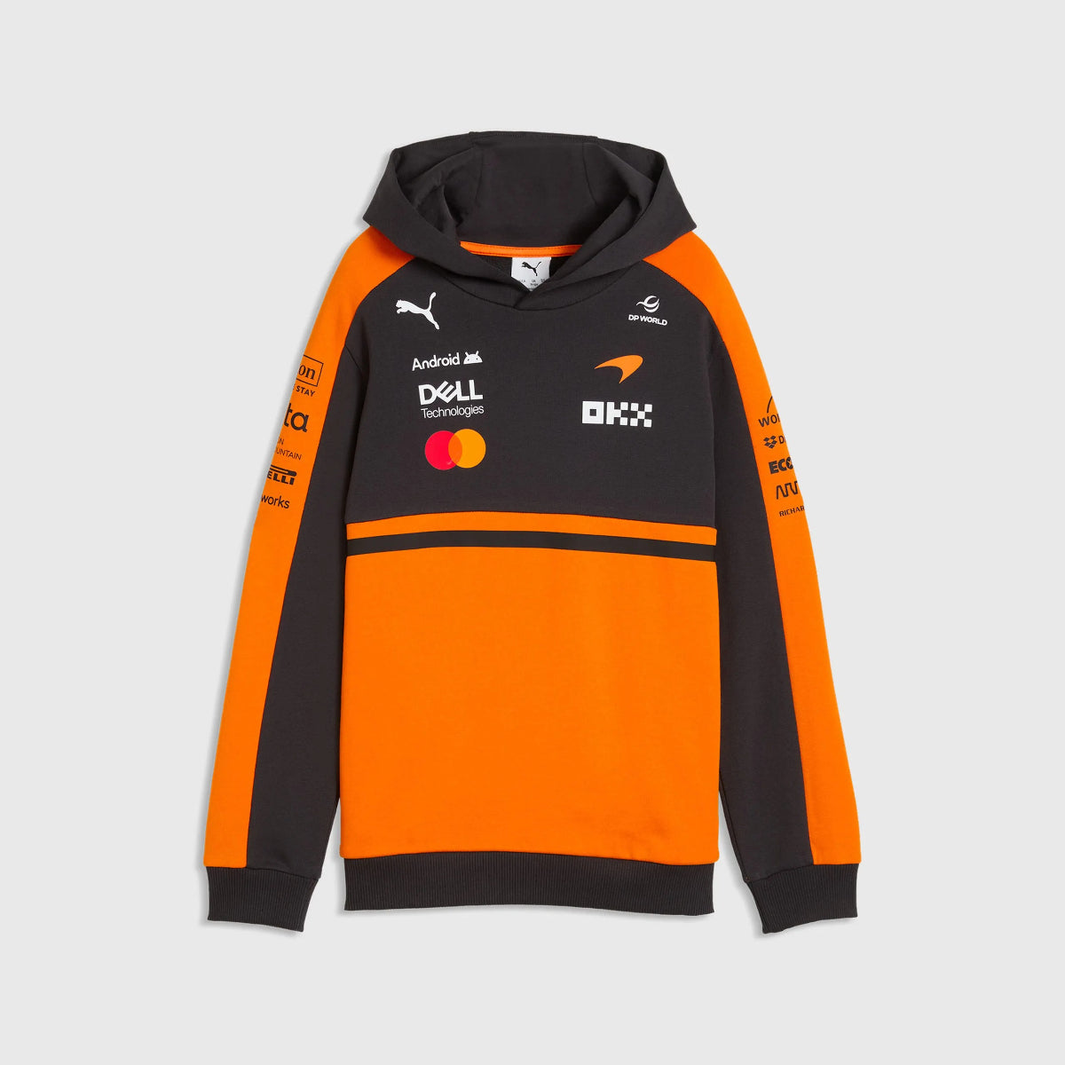 PREVENTA Poleron McLaren KIDS RP Hoodie 152 PAPAYA Temporada 2026