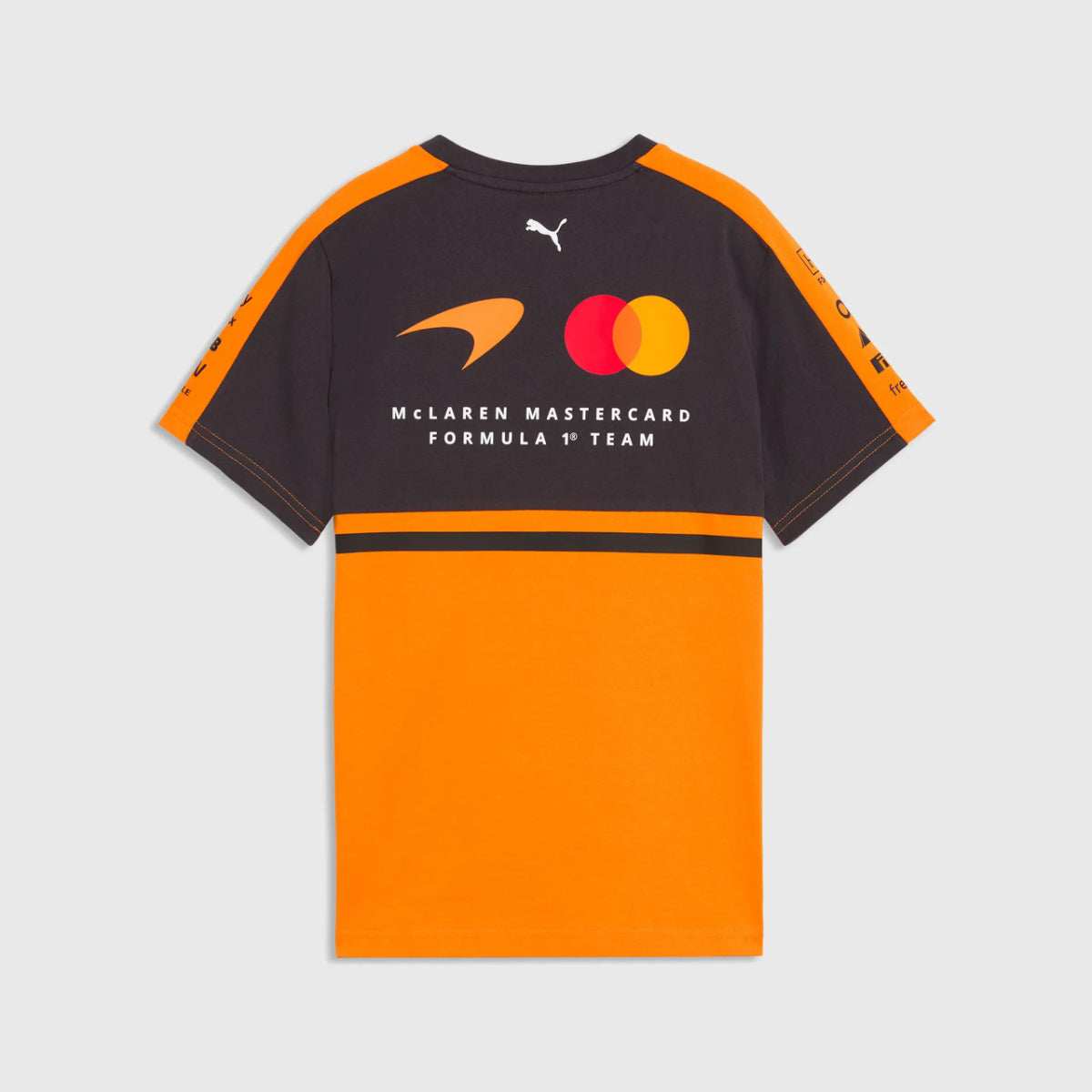PREVENTA Polera McLaren Team F1 Puma Kids 2026 Cuello Redondo Temporada 2026