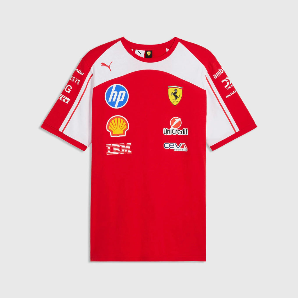 PREVENTA Polera MENS Escuderia Ferrari Puma Temporada 2026