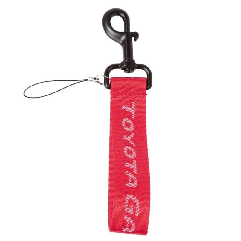 Llavero Tejido Negro Toyota Gazzo Racing 26