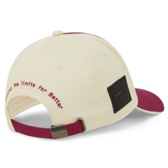 Gorra Oficial Toyota Gazoo Racing - TGR Team Cap Burdeo/Beige