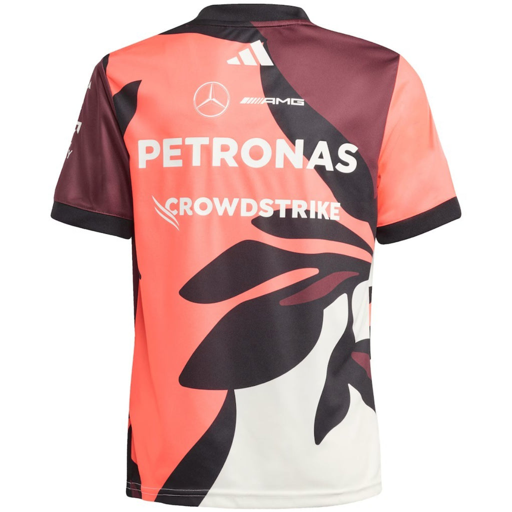 Polera Mercedes AMG Petronas adidas F1 Special Edition Miami GP