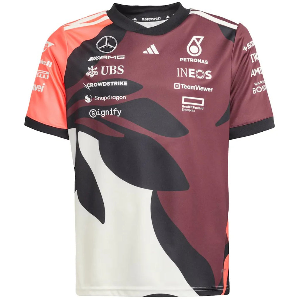 Polera Mercedes AMG Petronas adidas F1 Special Edition Miami GP