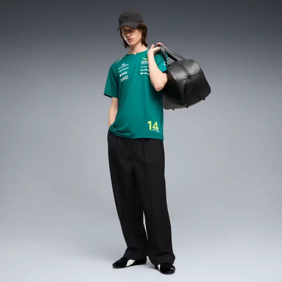 POLERA FERNANDO ALONSO ADULTO 2026 PUMA / BOSS x ASTON MARTIN ARAMCO F1® TEAM