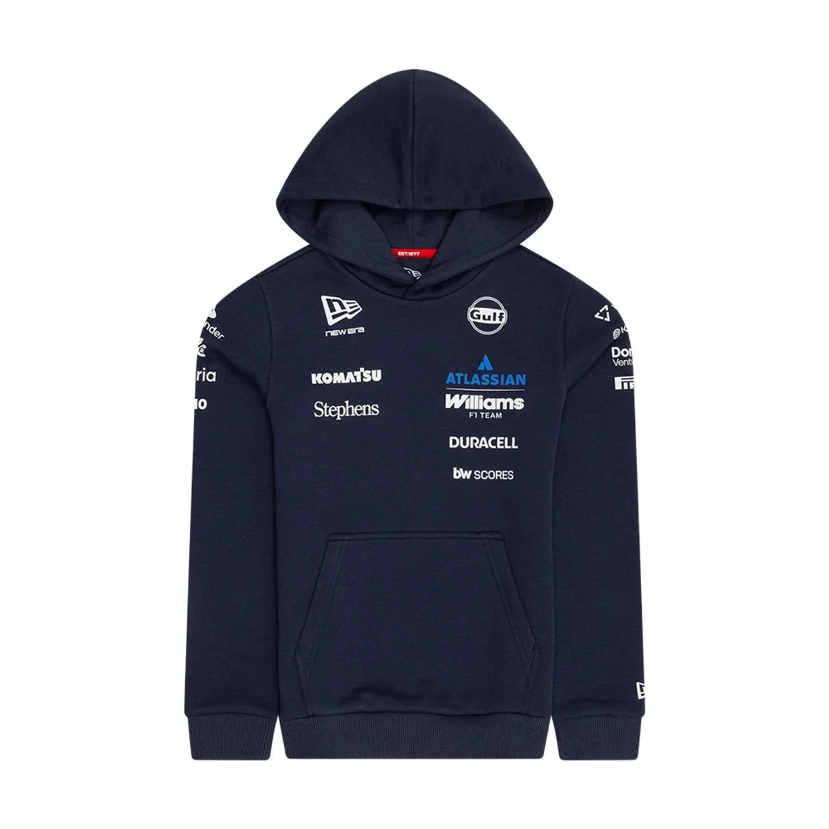 Poleron Williams F1 Team Hoodie Temporada 2026 Atlassian
