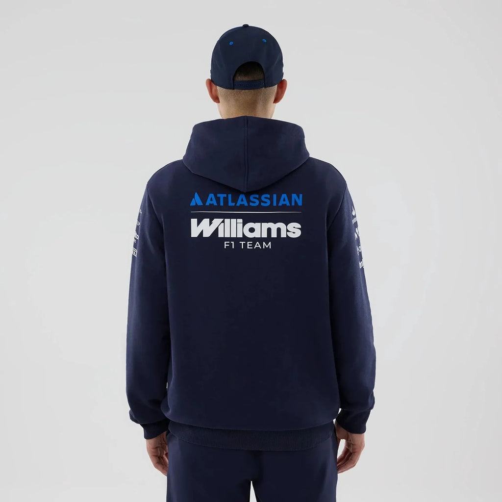 Poleron Williams F1 Team Hoodie Temporada 2026 Atlassian