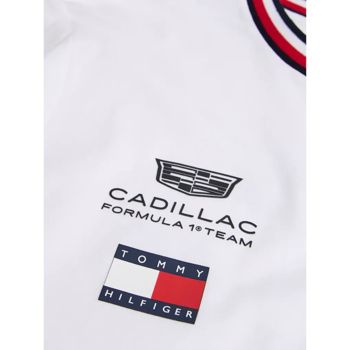Polera Cadillac Tommy Hilfiger Team Replica T-Shirt - White / Blanca