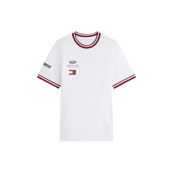 Polera Cadillac Tommy Hilfiger Team Replica T-Shirt - White / Blanca