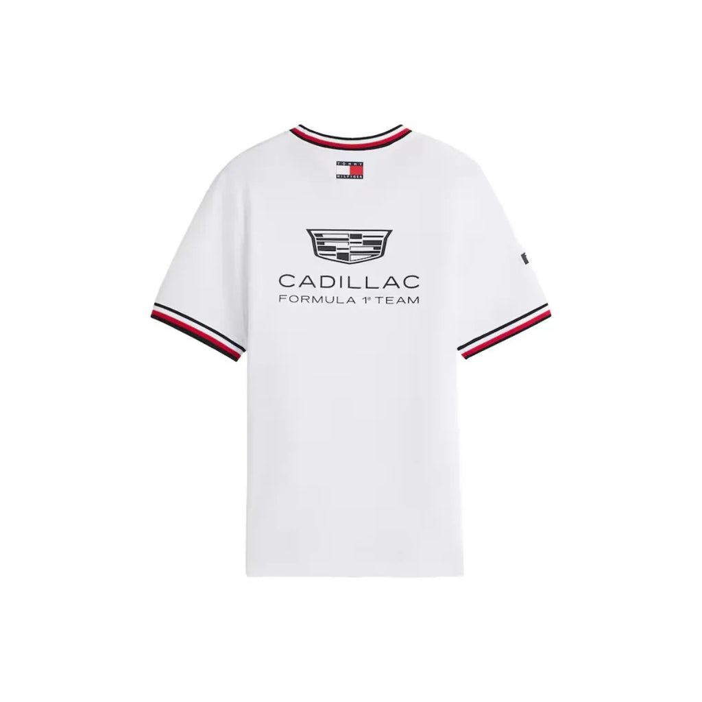 Polera Cadillac Tommy Hilfiger Team Replica T-Shirt - White / Blanca