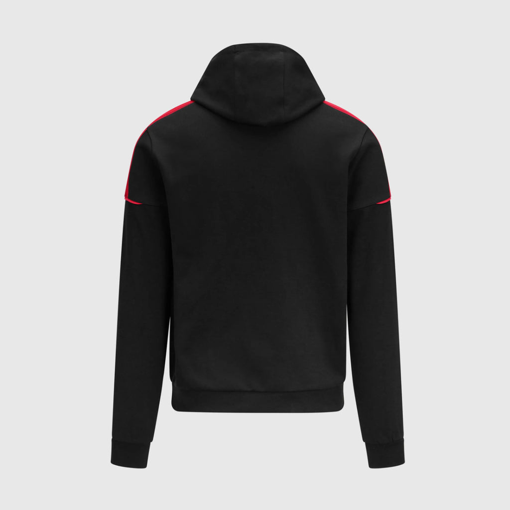POLERON PORSCHE MENS FW HOODED SWEAT BLACK