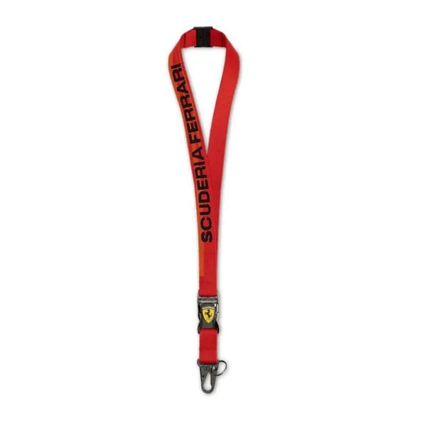 Oficial FERRARI Mens FW Lanyard RED