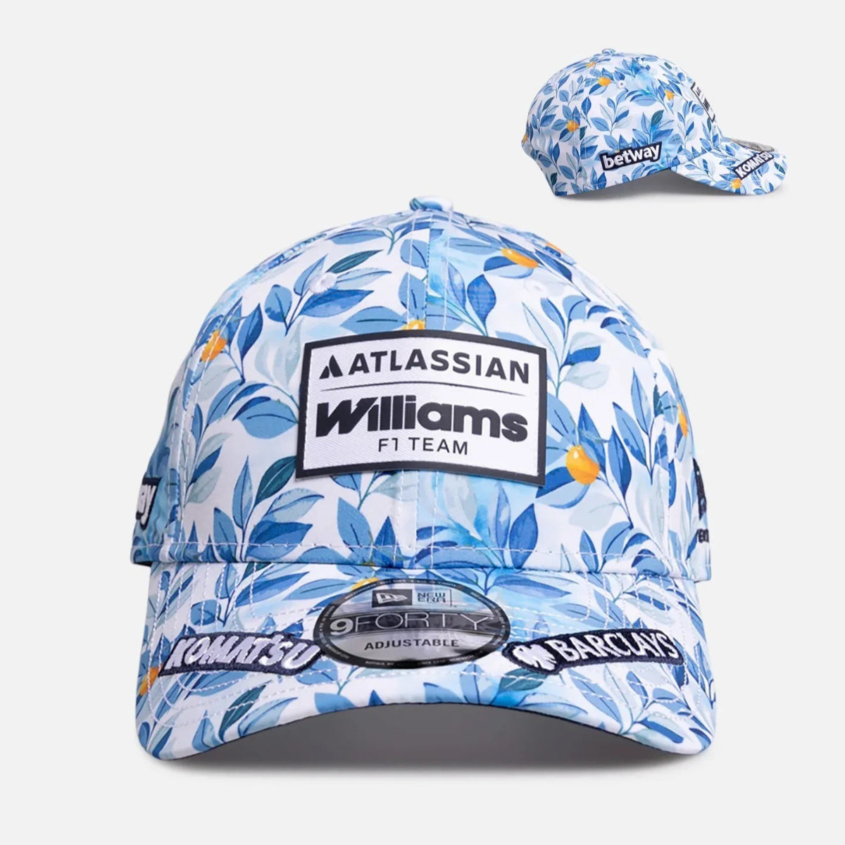 Gorra NewEra Williams F1 TEAM BARCELONA 9FORTY WHITE