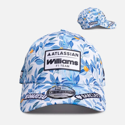 Gorra NewEra Williams F1 TEAM BARCELONA 9FORTY WHITE