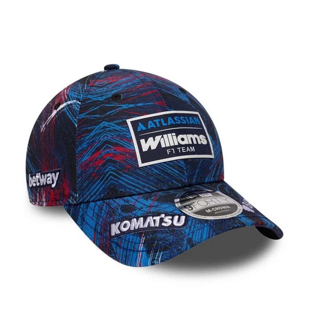 Gorra NewEra Williams F1 TEAM SILVERSTONE 9FORTY MC