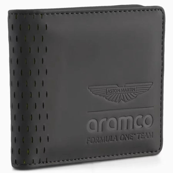 Billetera Aston Martin PUMA AMF1 Wallet Black