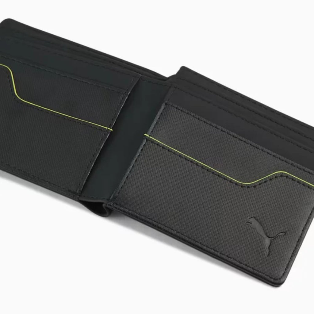 Billetera Aston Martin PUMA AMF1 Wallet Black