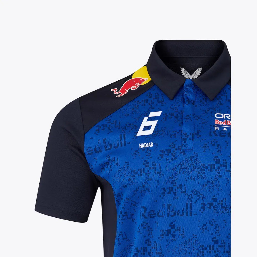 Polera Oracle Redbull Racing ORBR Mens RP POLO SHIRT DRIVER YT NAVY