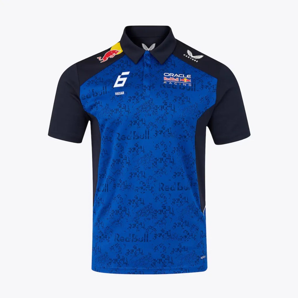 Polera Oracle Redbull Racing ORBR Mens RP POLO SHIRT DRIVER YT NAVY
