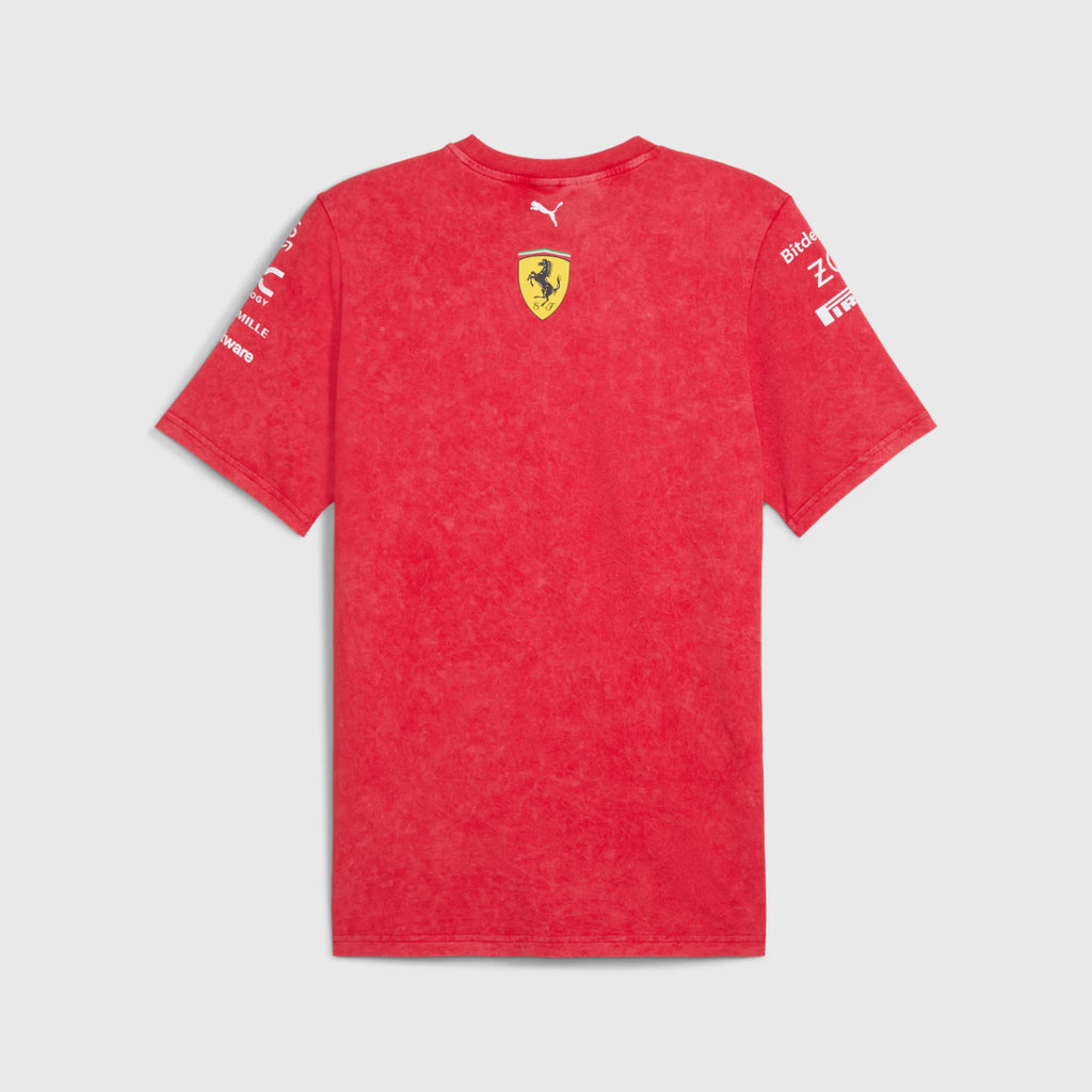 Polera Scuderia Ferrari F1 2024 'Desert Sun' Team T-shirt 2024