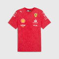 Polera Scuderia Ferrari F1 2024 'Desert Sun' Team T-shirt 2024