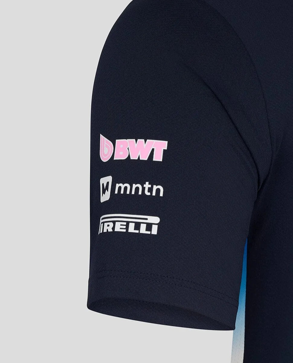 Polera Oficial Alpine F1 Team Set Up Tee - Blue