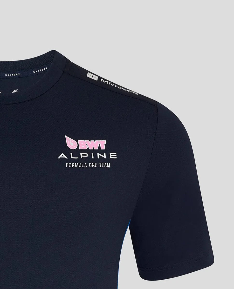 Polera Oficial Alpine F1 Team Set Up Tee - Blue
