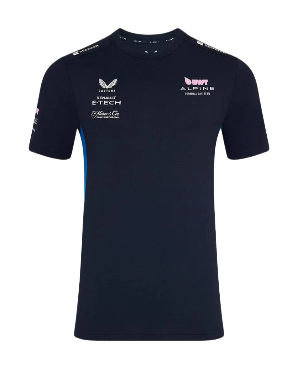 Polera Oficial Alpine F1 Team Set Up Tee - Blue