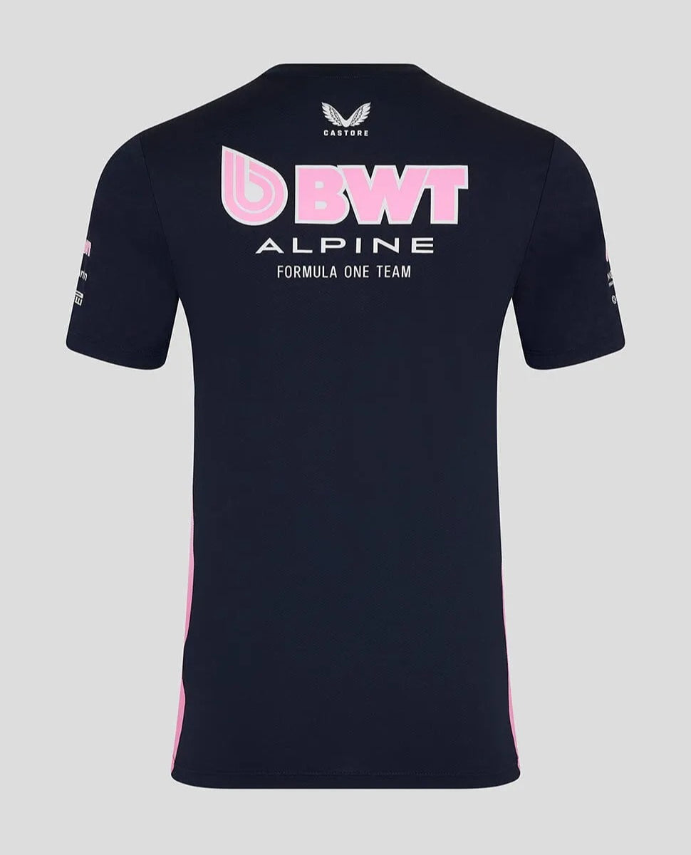Polera Oficial Alpine F1 Team Set Up Tee - Blue