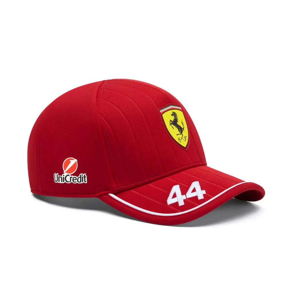 Gorra Scuderia Ferrari 2025 Lewis Hamilton #44 Driver Cap Gorra Roja