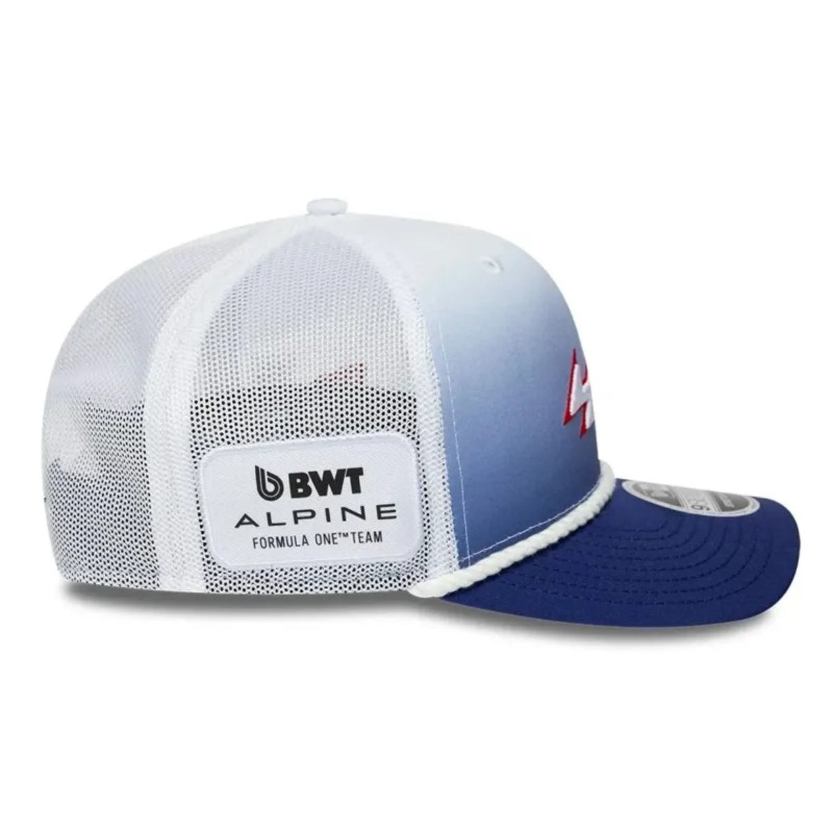 Gorra Alpine Racing Silverstone Race Special 9SEVENTY Stretch Snap Blanco