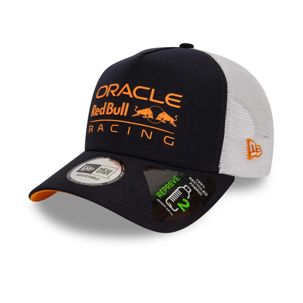 Gorra Oracle Red Bull Racing  Sustainable E-Frame Trucker Cap