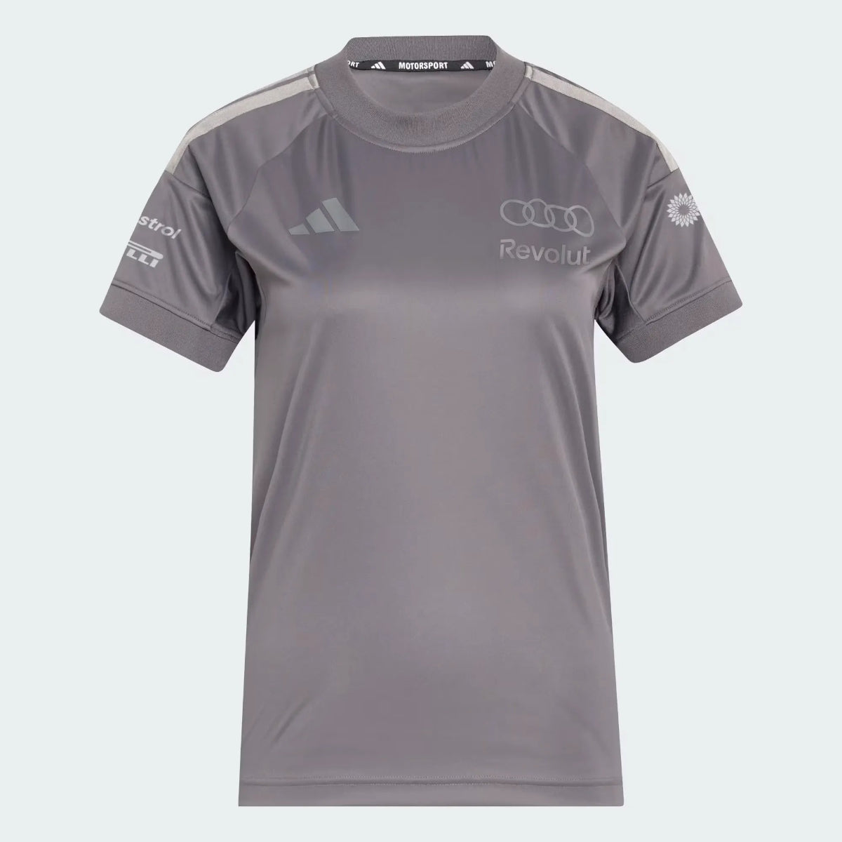 POLERA PILOTO AUDI REVOLUT F1 TEAM MANGA CORTA VERSIÓN FAN MUJER / WOMAN