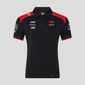 POLERA HAAS F1 MENS REPLICA TEAM POLO CAVIAR