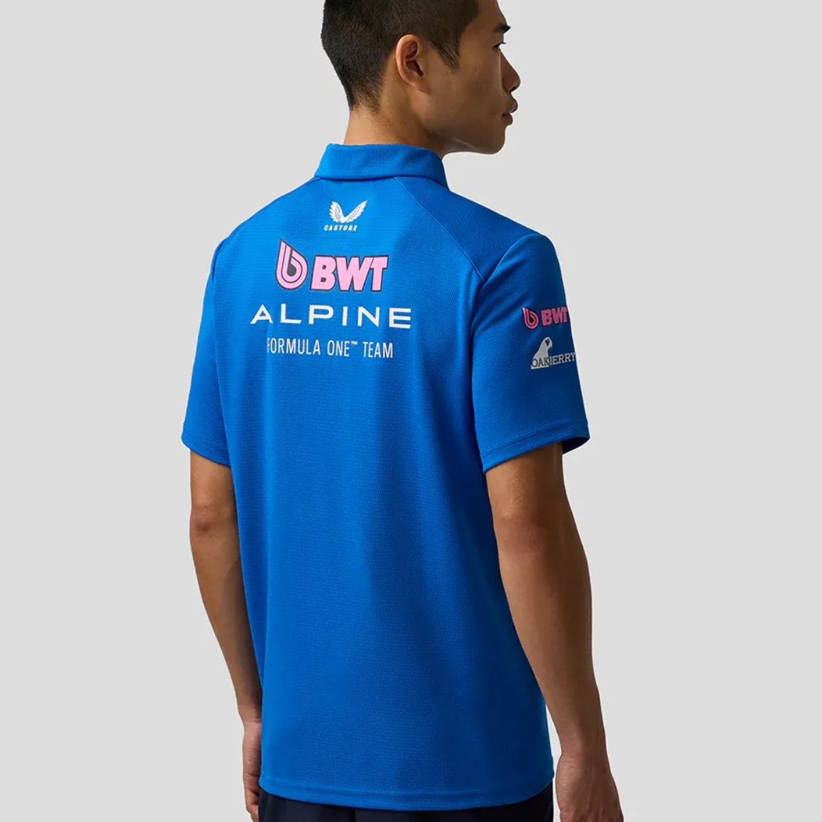 POLERA  ALPINE F1 MENS REPLICA TEAM POLO BLUE