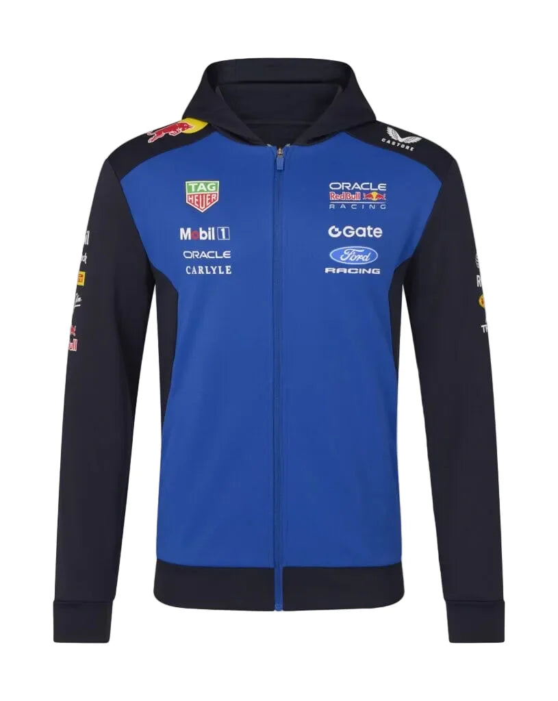 Polerón Oficial Red Bull Racing F1 - Full Zip Hoodie 2026 Team