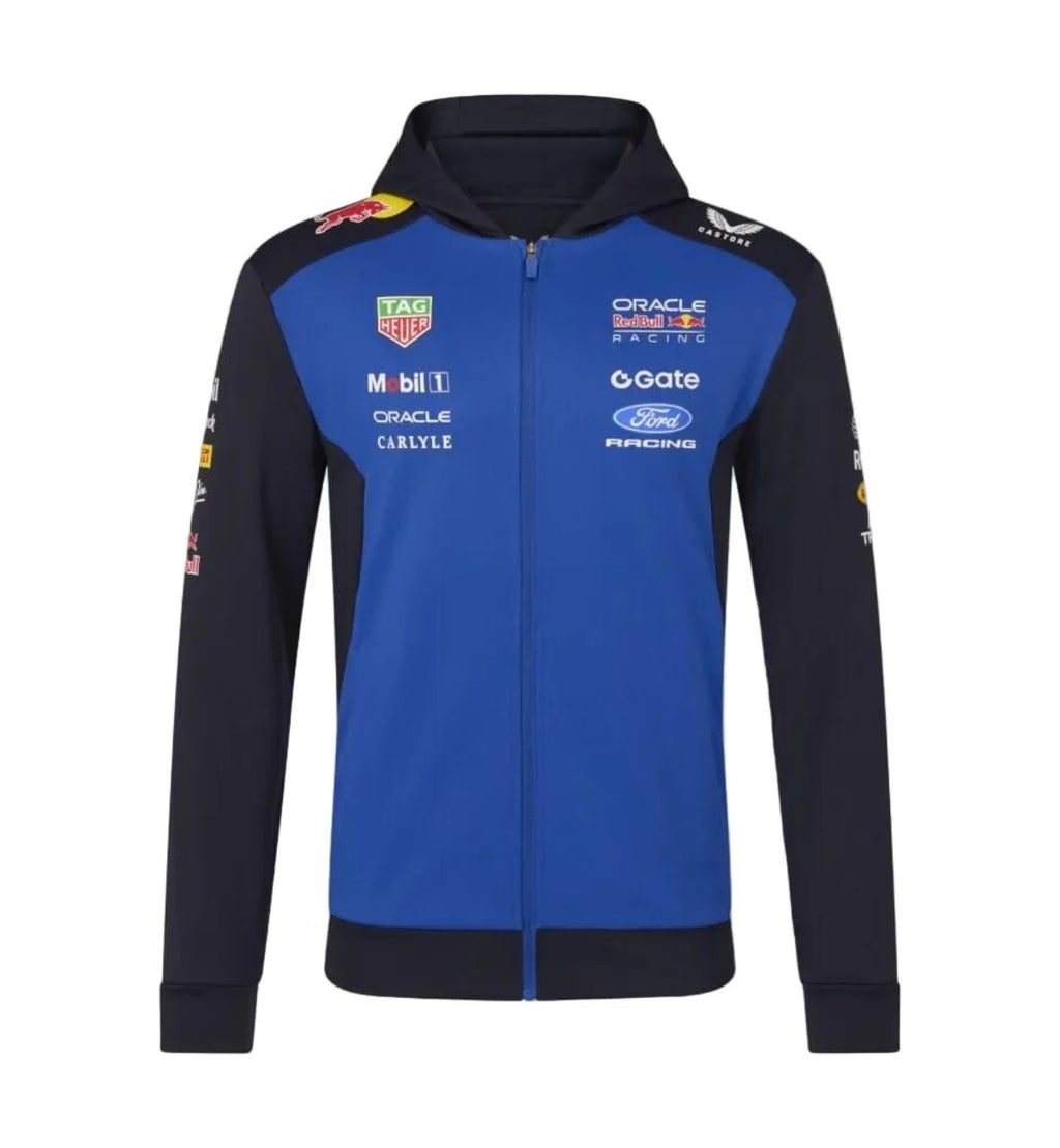 Polerón Oficial Red Bull Racing F1 - Full Zip Hoodie 2026 Team