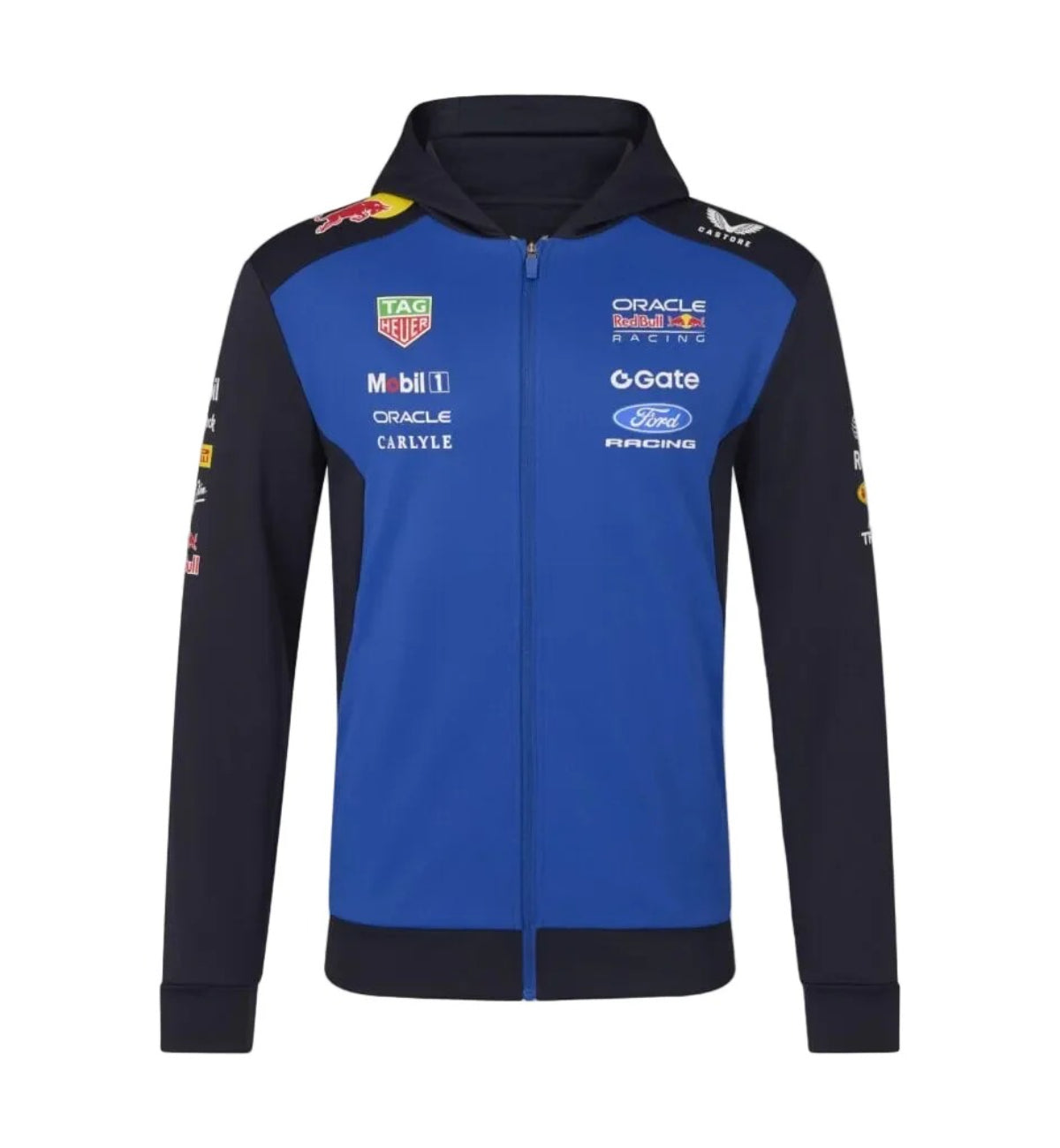 Polerón Oficial Red Bull Racing F1 - Full Zip Hoodie 2026 Team