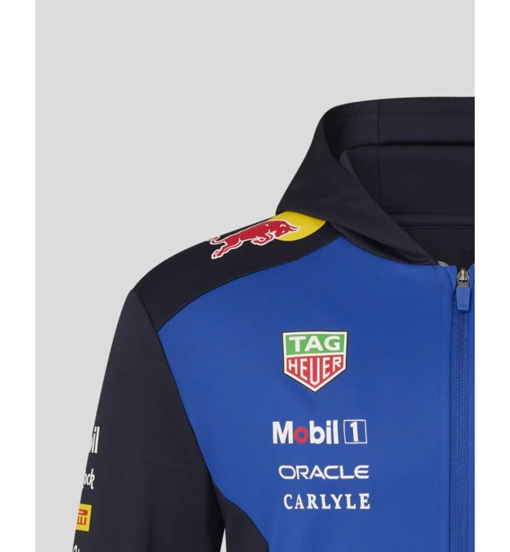 Polerón Oficial Red Bull Racing F1 - Full Zip Hoodie 2026 Team