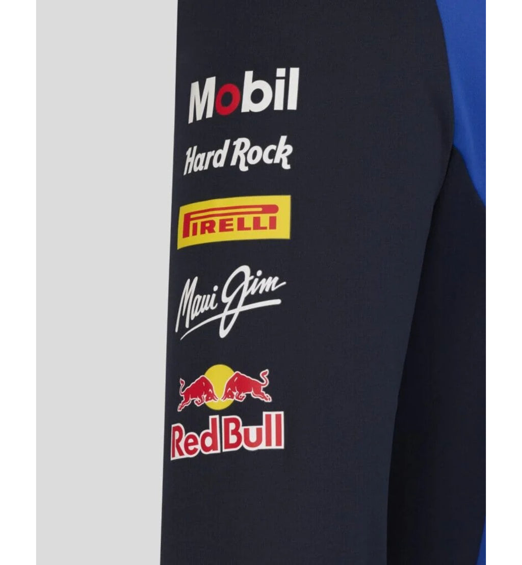 Polerón Oficial Red Bull Racing F1 - Full Zip Hoodie 2026 Team