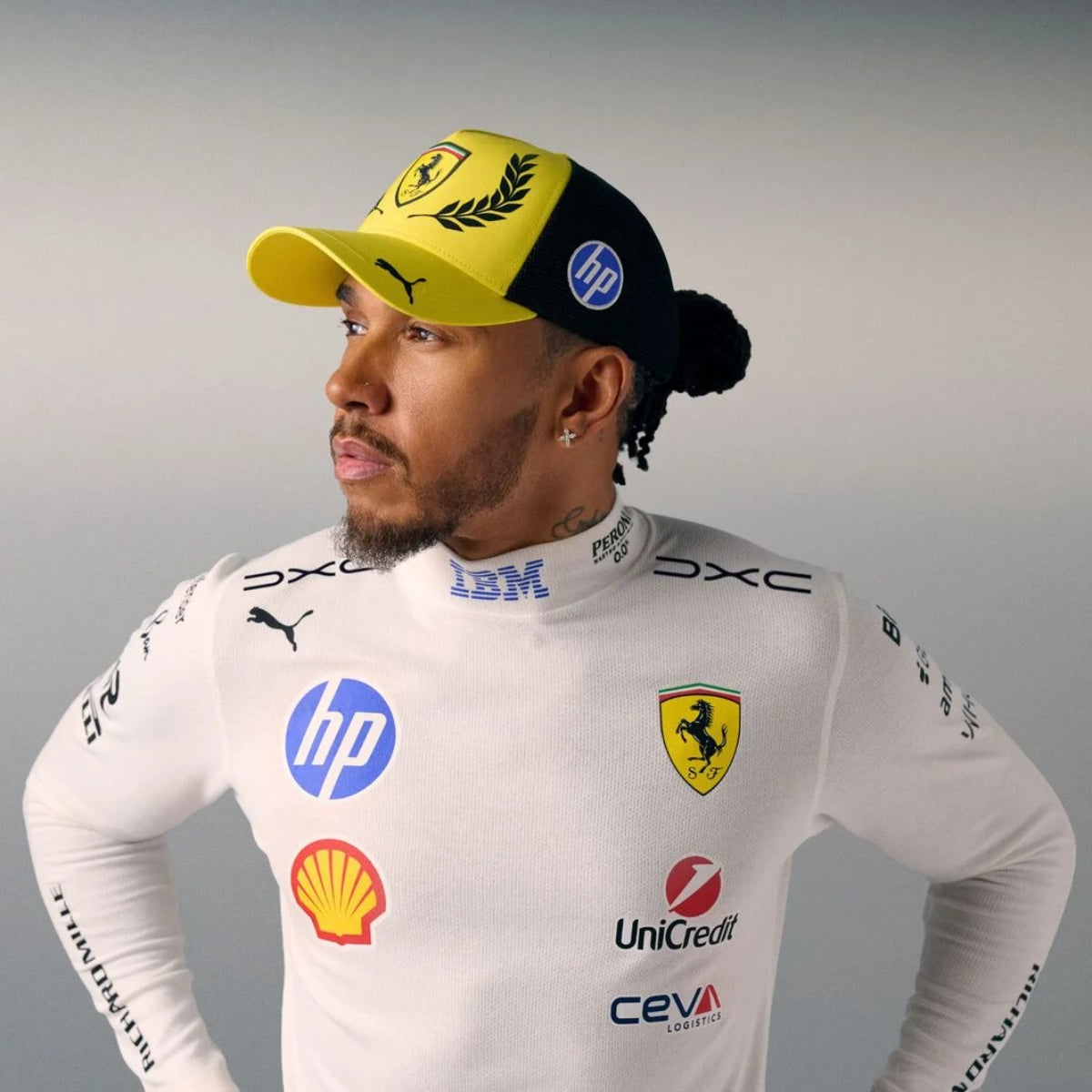 PREVENTA Gorra PUMA 2026 Lewis Hamilton - Edición Especial GP de Gran Bretaña