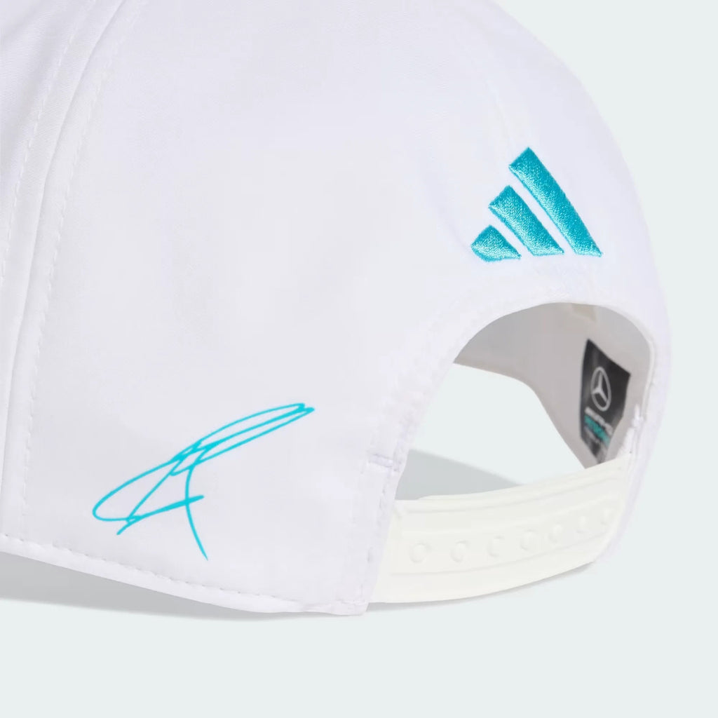 PREVENTA Gorra Blanca George Russell Mercedes AMG Petronas 2026